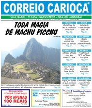 TODA MAGIA DE MACHU PICCHU - correio carioca