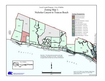 City of Malibu Local Coastal Program: Zoning maps and ESHA ...