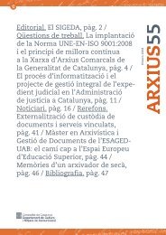 A R X I U S 5 5 - Departament de Cultura - Generalitat de Catalunya