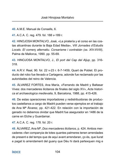 Municipio y centralización monárquica a finales de la - RUA ...