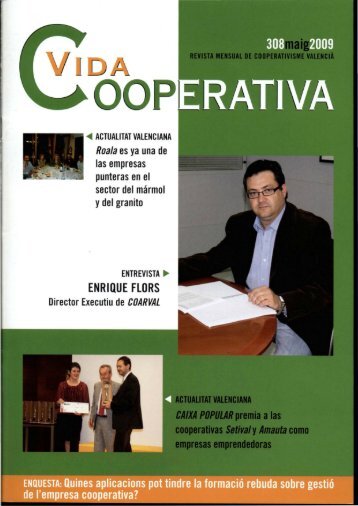 ENRIQUE FLORS. Director executiu de Coarval