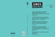 Revista Sinais Sociais N17 pdf - Sesc