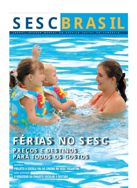 FÉRIAS NO SESC