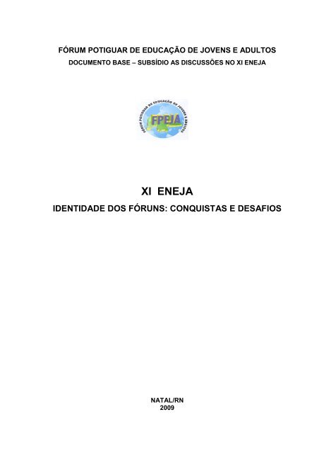 Documento Base - IX ENEJA - Fórum EJA