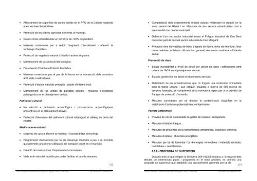 Informe Ambiental 4 - Ajuntament de Bigues i Riells