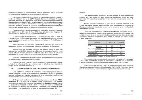 Informe Ambiental 4 - Ajuntament de Bigues i Riells