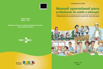 Manual operacional para profissionais de saúde e educação