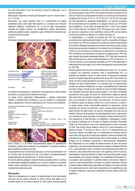 Revista de Colposcopia 2012 (pdf) - Sociedad de Patología del ...