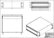 19 Zoll Gehäuse 3 HE 360 tief - Daub CNC Technik GmbH und Co. KG