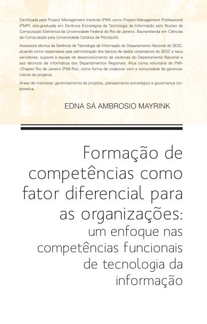 Revista Intercâmbio 2011 - Sesc