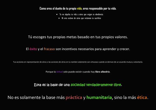 Ken Schoolland - La filosofía de la libertad - Partido Liberal Libertario