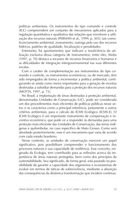 Revista Sinais Sociais N16 pdf - Sesc