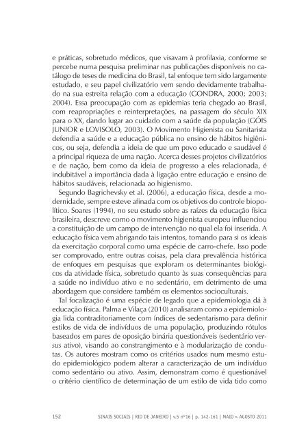 Revista Sinais Sociais N16 pdf - Sesc