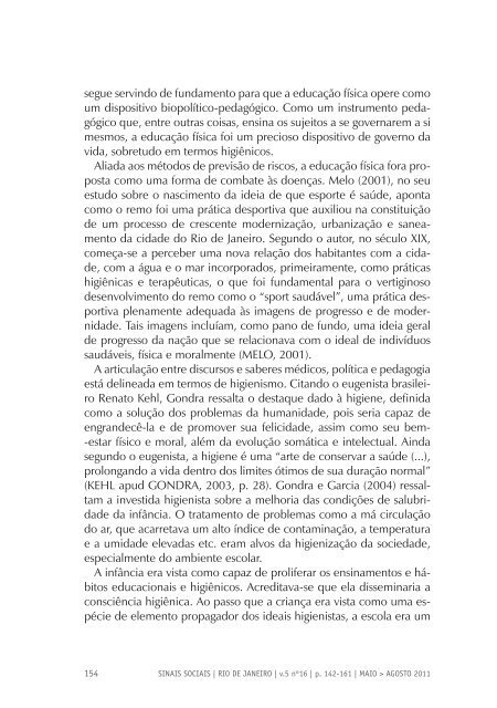 Revista Sinais Sociais N16 pdf - Sesc