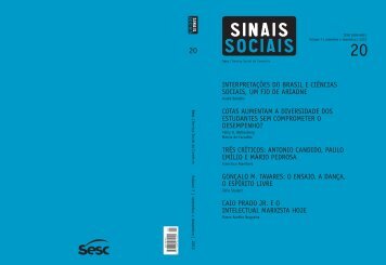 Revista Sinais Sociais N20 pdf - Sesc