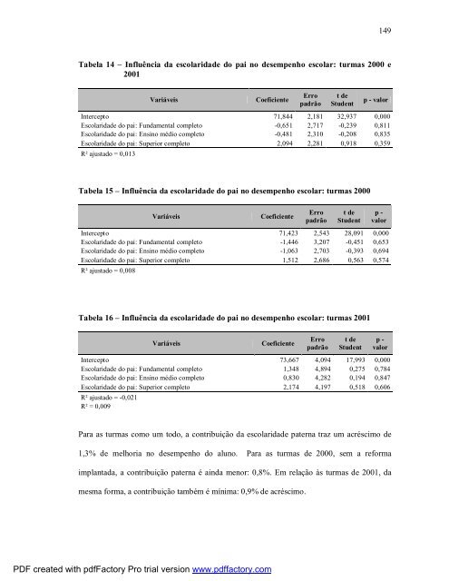 avaliação de uma proposta de mudança curricular no colégio pedro ii