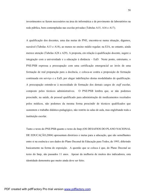 avaliação de uma proposta de mudança curricular no colégio pedro ii