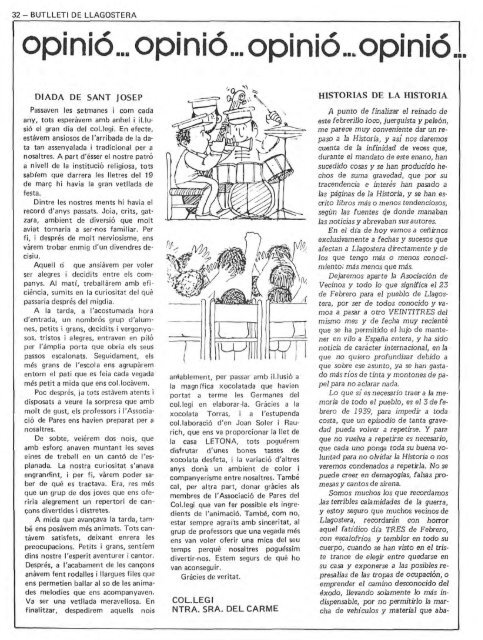 Març 1983 - Arxiu - Ajuntament de Llagostera