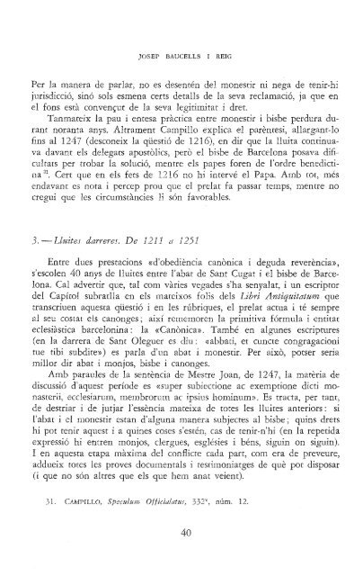 I COL·LOQUI D'HISTORIA DEL MONAQUISME CATALÀ I - Tinet
