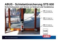 ABUS - Schiebetürsicherung STS 600 - AB Automatic Türautomation