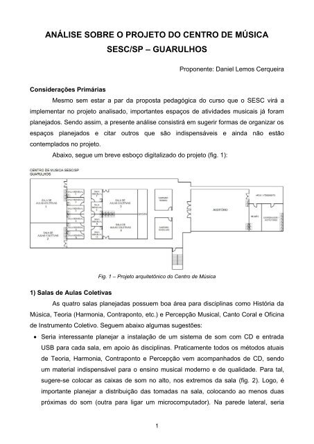 Curso de Teoria e Percepção Musical - UFMA