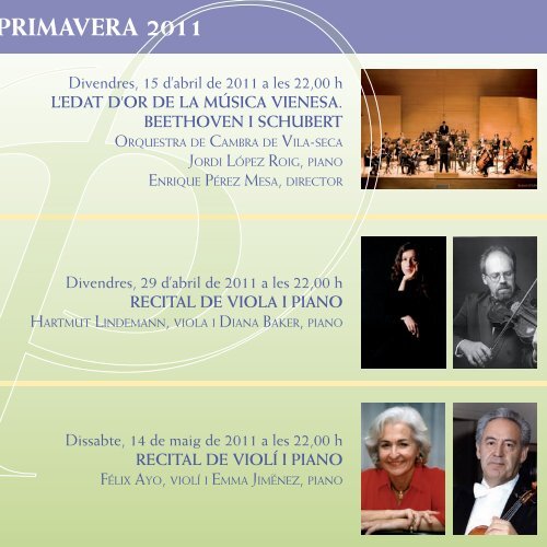 PRIMAVERA 2011 - Ajuntament de Vila-seca