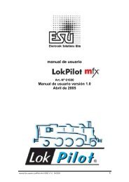 Manual LokPilot MFX - Jctren.com