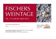 zum degustationsprogramm 2013 - Fischer Weine