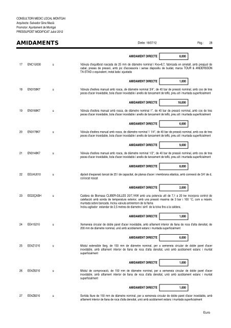 1102 Pressupost MODIFICAT Edificacio.pdf - Consell Comarcal de ...