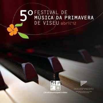 programa completo do 5º Festival da Primavera - Farmácia Marques