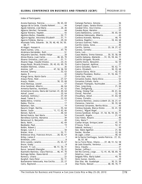 Table of Contents - The Institute for Business and Finance Research ...