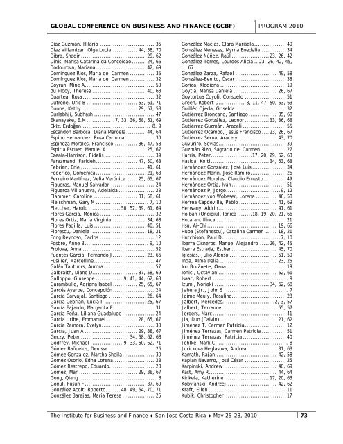 Table of Contents - The Institute for Business and Finance Research ...