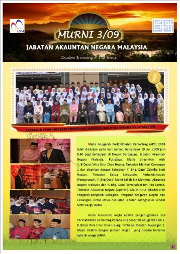 Buletin Murni Bil. 3(2009 - Jabatan Akauntan Negara Malaysia