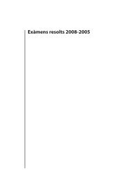 Exàmens resolts 2008-2005