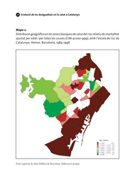 Evolució de les desigualtats en la salut a Catalunya - Fundació ...