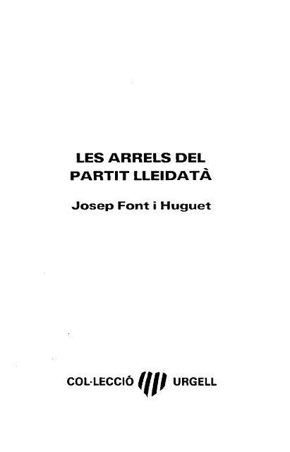 Descarrega't l'obra completa - josep font i huguet