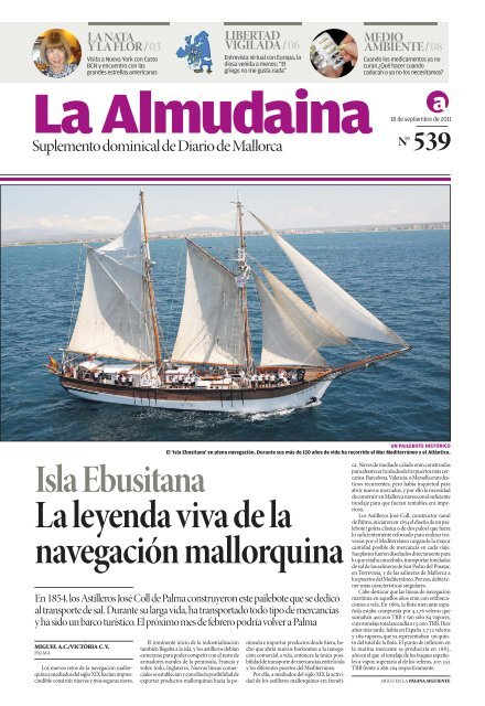 Isla Ebusitana La leyenda viva de la navegación mallorquina