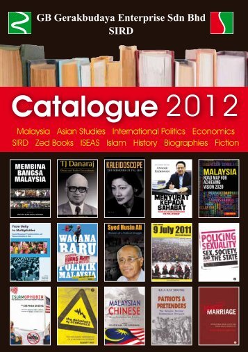 Catalogue 2012 - GB Gerakbudaya