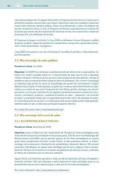 Conclusions - Servei de Salut