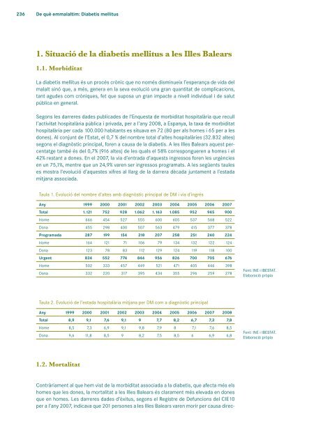 Conclusions - Servei de Salut