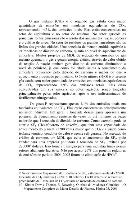 Controlando o aquecimento global. - Fundação Visconde de Cairu