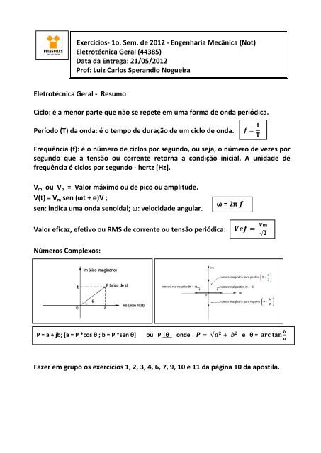 Eletrotécnica Geral (44385)