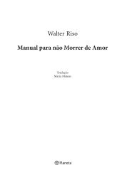 Walter Riso Manual para não Morrer de Amor - Planeta