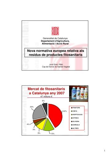 Ponència de Jordi Giné i Ribó del SSV sobre nova ... - RuralCat