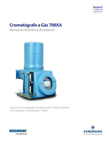 Cromatógrafo a Gás 700XA - Emerson Process Management