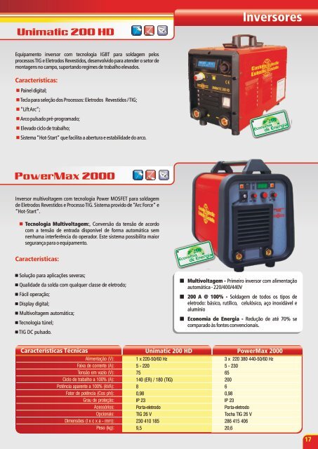 Catálogo de - Eutectic