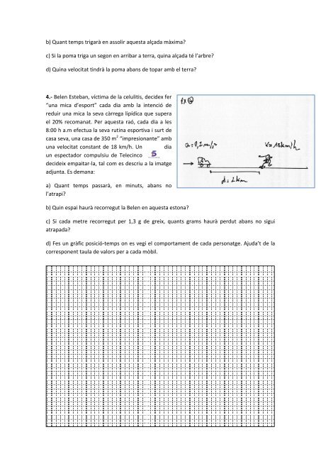 1.- Emprant factors de conversió convertiu les següents dades al ...