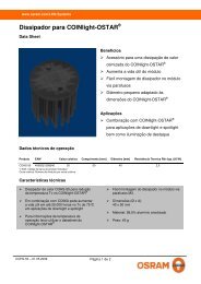 Dissipador para COINlight-OSTAR® - Osram