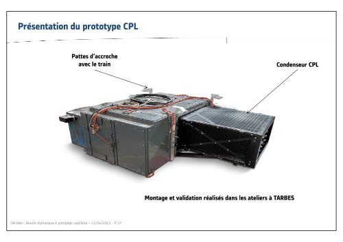 Boucle diphasique à pompage capillaire