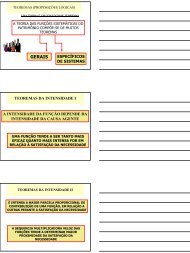 Teoremas da Teoria das Funções - Infocontab